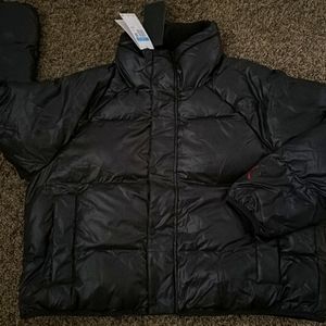 JORDAN FLIGHT PUFFER JACKET SIZE M BLACK